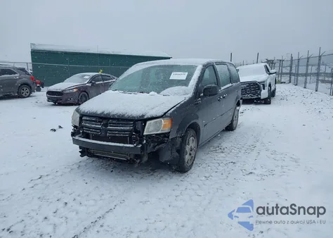 2008 Dodge Grand Caravan Se из США, поврежденный, VIN 2D8HN44H38R695279